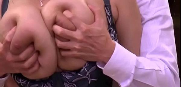  Jav big tits undressing at the office